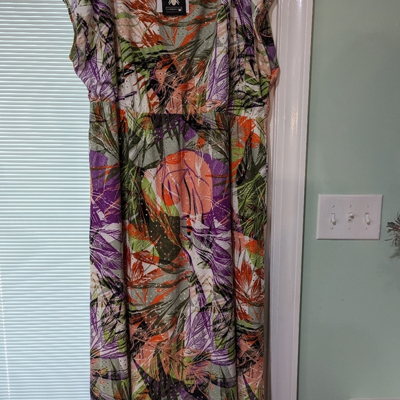 Anthony Originals 3X Dresses New *READ* Eyelet Midi Maxi Flattering Plus Size - Picture 7 of 10